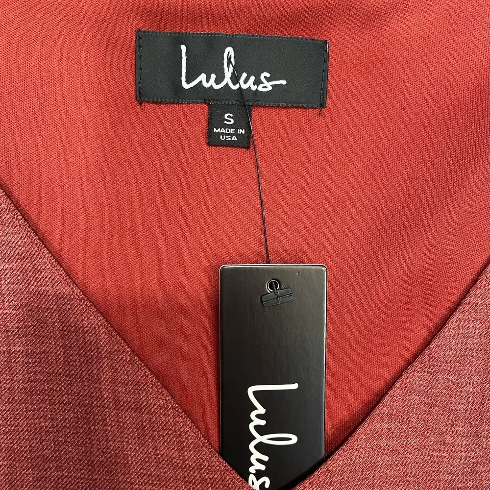 NWT LULUS Pocketed Dress - Picture 5 of 5
